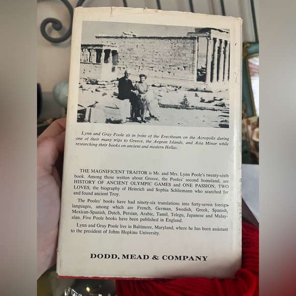 Vtg 1968 Ancient Greek Hardback Novel of Alcibiadas & The Golden Age of Pericles - Picture 3 of 15